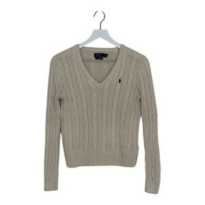 Polo by Ralph Lauren Women's Cream Sweater